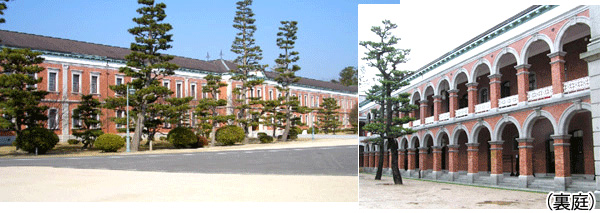 幹部候補生学校庁舎(旧海軍兵学校生徒館 通称赤レンガ)