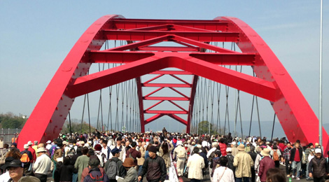 日招きウォーキング